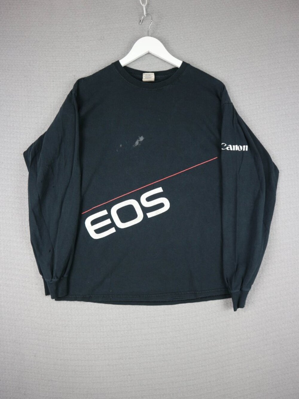 Eos Canon Vintage 2000s Camera Longesleeve Mens Large